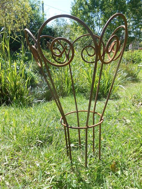 1,103 metal plant support stake products are offered for sale by suppliers on alibaba.com, of which other garden supplies accounts for 13%, other garden ornaments & water. GARDEN PLANT SUPPORT HANDMADE ANTIQUE STYLE RUSTY METAL ...