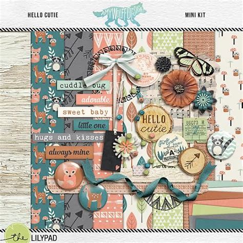 Free Kit From Amy Wolff The Lilypad Digital Scrapbook Paper