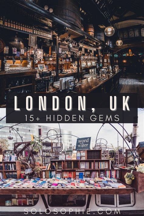 Hidden Gems London Secret Places In London London Places Things To