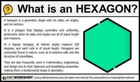 what is a hexagon definition of hexagon