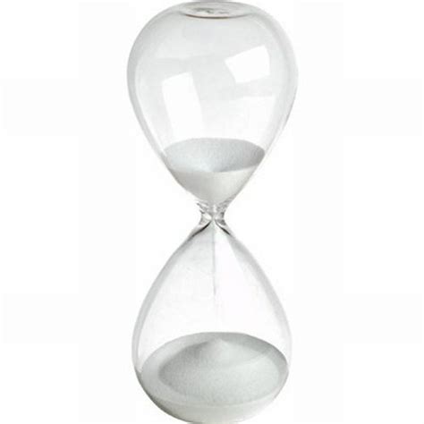 Large Fashion Colorful Sand Glass Sandglass Hourglass Timer Clear