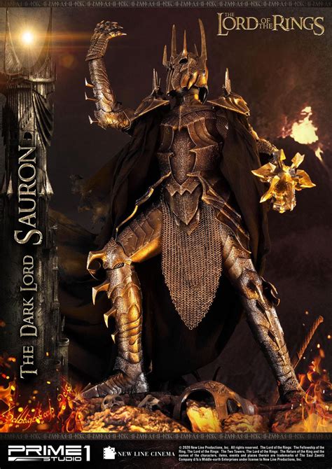 Sauron is one of most powerful maiar whose power only grew stronger with the forging of the one ring. Premium Masterline The Lord of the Rings (Film) The Dark ...