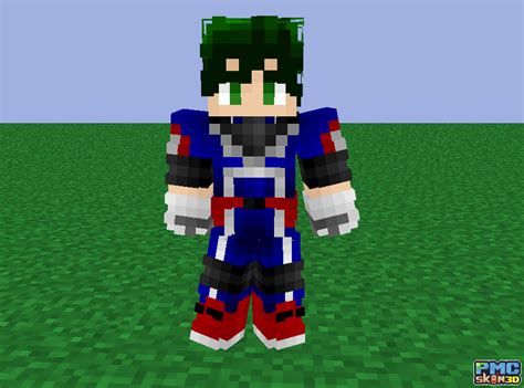 Izuku Midoriya Usj Suit My Hero Academia Minecraft Skin