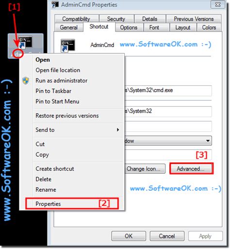Close the command prompt and the install windows dialog to restart you computer. Start the Windows 7 cmd.exe in administrator mode?