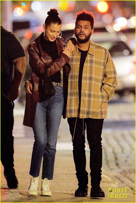 Bella Hadid & The Weeknd Enjoy a Romantic Date Night in NYC!: Photo