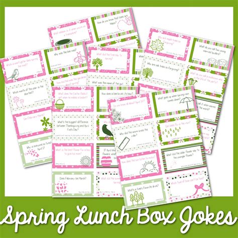 50 Spring Lunchbox Jokes Micheletripple
