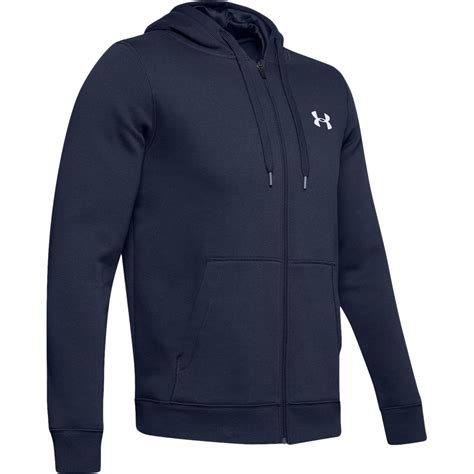 Under Armour Rival Cotton Full Zip Hoodie Mens