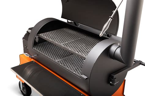 Yoder Smokers Ys 1500s Competition Pellet Grill Orange Smokin Deal Bbq