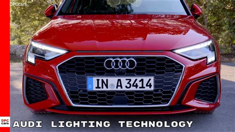 Audi Lighting Technology On Audi A3 Youtube