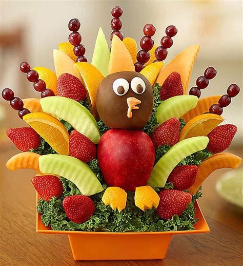 It S Turkey Time™ From 1 800 Flowers Thanksgiving Fruit Fruit Arrangements Fruit