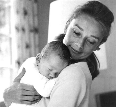 Hepburndeneuvekelly “audrey Hepburn With Her Son Sean Hepburn Ferrer In July 1960 ” Audrey