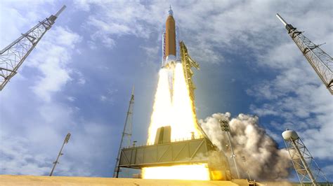 Artemis 1 Nasa Startet Sls Rakete Mit Orion Raumkapsel Zum Mond