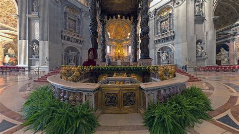 Take Amazing 360° Tour Of St Peters In Vatican City From Your Chair