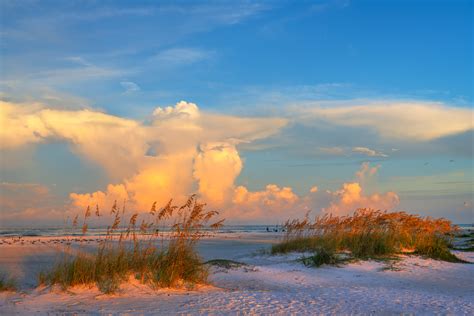 Lido Key Florida Sand Dunes Sunrise Storm Fine Art Print Photos By