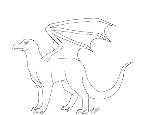 Dragon Template Coloring Home
