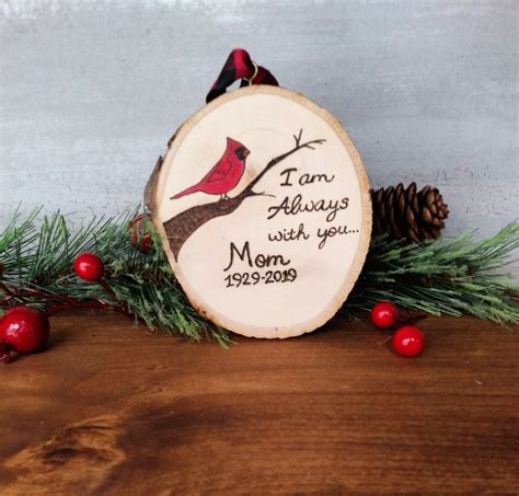 Instead of sending flowers to the grieving family, why not draw inspiration from these unique memorial gifts and send acceptance is one of the stages in the grieving process, and spending time contemplating the life of a lost loved one can help. Cardinal Ornament, Personalized Sympathy Ornament for Lost ...