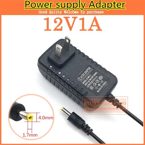 Ac Dc Adapter Dc 12v 1a Ac 100 240v Converter Adapter12v1a Charger