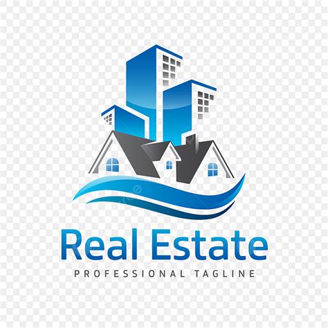 Logo Inmobiliario Comercial Y Residencial Junto Al Mar Png Dibujos