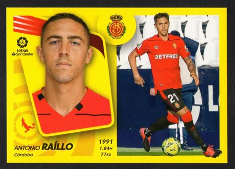 Raillo #9 Rcd Mallorca Cromo La Liga Santander 2021-22 Este Panini 21/