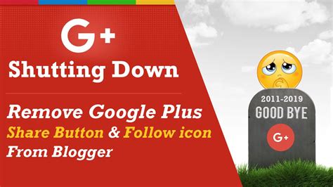 Google app maker will be turned down gradually this year and officially shut down on january 19, 2021. How to Remove Google Plus Post Sharing Button & icon From ...
