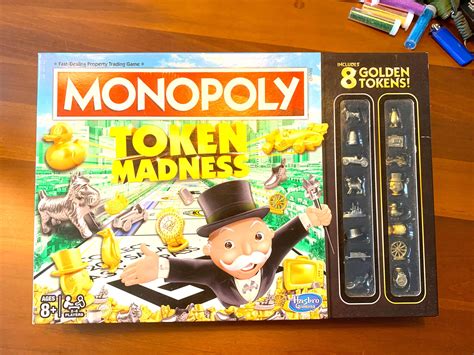 Commemorative Monopoly Set Token Madness Hobbies And Toys Toys