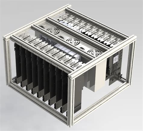 The metal is more rigid in comparison with wood, it's not flammable and is а good conductor of electricity which is a serious advantage as all components of the mining system must be grounded. Custom frame for LTC mining (Up to 24 GPU ) for $148 ...