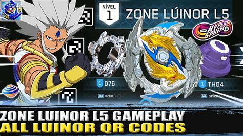 Beyblade Burst Luinor QR Code