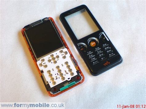 Как разобрать телефон Sony Ericsson W610i Блогофолио Романа Паулова