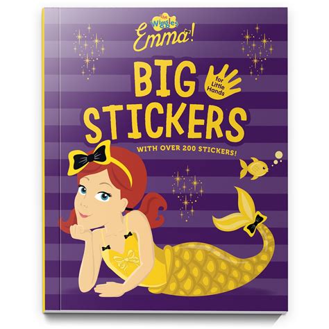 The Wiggles Emma Big Stickers For Little Hands Big W