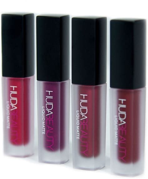 Introducing huda beauty's latest lip beautifier: Huda Beauty LIQUID MATTE MINIS - RED EDITION - Price in ...