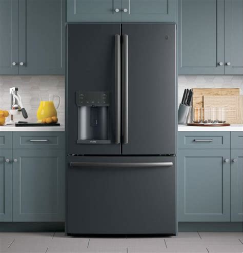 At us appliance, we want to offer our customers the latest and greatest from ge at the best prices available online. Slate Appliances & Bold Kitchen Cabinet Colors for 2018