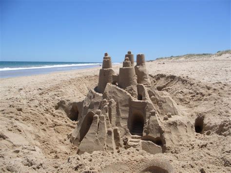I Love Days Of Just Soaking Up The Sun And Constructing The Perfect Castle Castle Beach