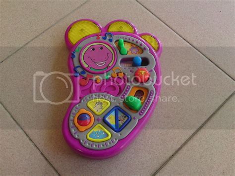 Great Barang Barang Barney Toe Riffic Tunes By Fisher Price Used Sold