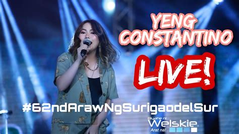 yeng constantino in 62nd araw ng surigao del sur feat her hit opm songs philippine pop rock
