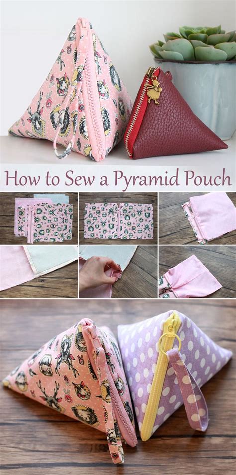 Create Your Own Pyramid Pouch With This Diy Sewing Tutorial