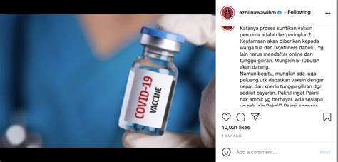 Kepribadian profesor medis juga menyarankan hal yang sama. Pak Nil Mahu Ambil Vaksin Covid-19 Yang Berbayar, Mahu ...