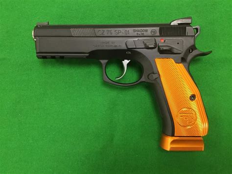 Cz 75 Sp 01 Shadow Orange 9mm Pistol Hand Guns For Sale