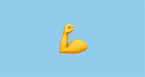 flexed biceps emoji