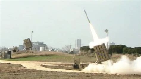Hamas has consistently fired projectiles toward israel since the early 2000s. Israel's Iron Dome missile defence system in action - BBC News