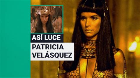 Fue Anck Su Namun En La Momia Así Luce Hoy La Actriz Patricia Velásquez Meganoticias