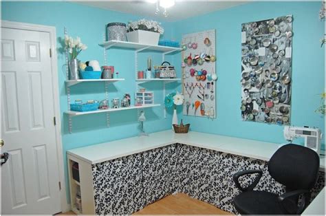 Craft Room Makeover On A Budget Homenthusiastic Room Makeover