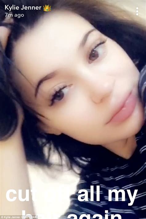 The day i got home i got a message from her, a voice, a video and it was caitlyn. 'Pregnant' Kylie Jenner shows off her new short hair ...
