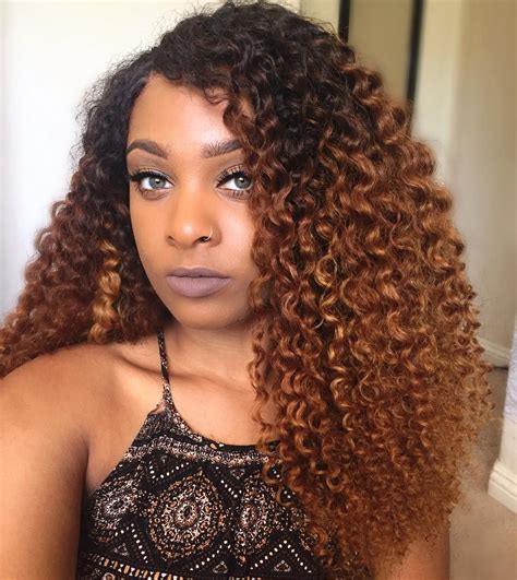natural curly hair color ideas for fall winter twist out brown ombre hair color ombre curly