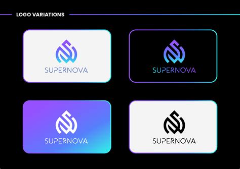 Supernova Brand Identity By Imrangfx On Dribbble