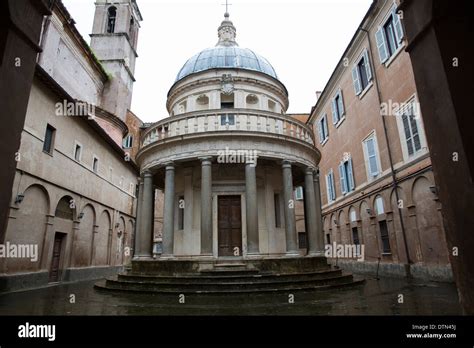 Tempietto Del Bramante San Pietro In Montorio Rome Italie Photo