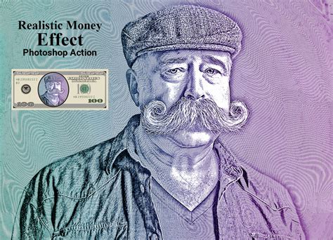 Realistic Money Effect Photoshop Act Actions ~ Creative Market