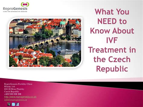 What You Need To Know About Ivf Treatment In The Czech Republic