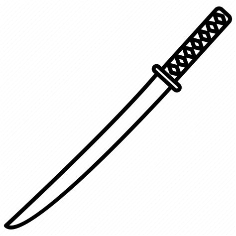 Blade Japanese Katana Samurai Sword Weapon Icon Download On