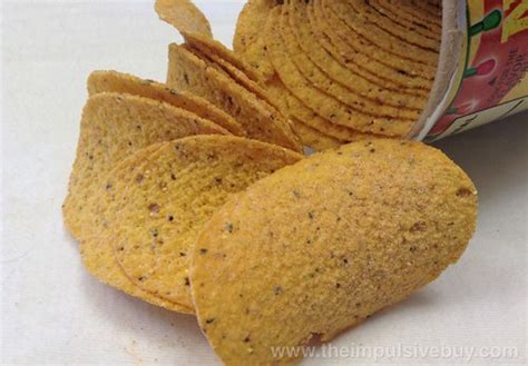 Review Pringles Tortillas Truly Original Nacho Cheese And