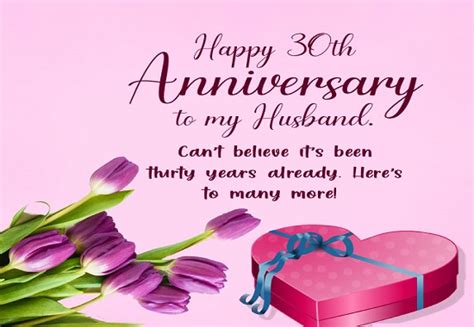 100 30th Anniversary Wishes Messages Quotes For Husband